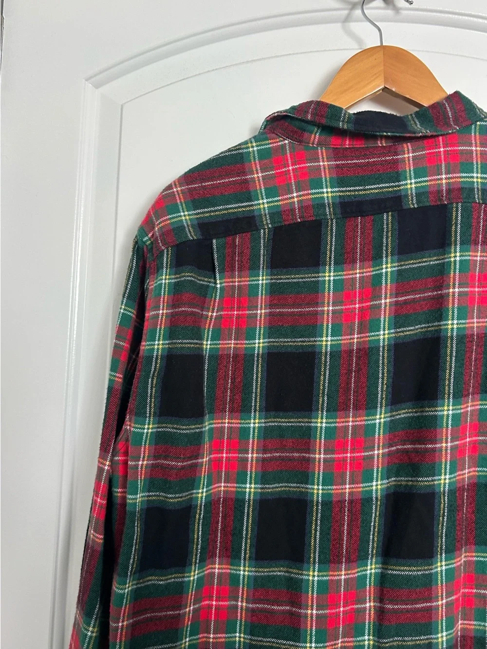J. Crew Midweight Flannel Workshirt Plaid Size XL Preppy Fall Utility Minimalist